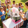 VEVOR Cotton Candy Machine Commercial 1000W Electric Candy Floss Maker Pink, Ideal for Home, Carnival, Birthday, Family Party, Easy Use with 20.5 in Stainless Steel Bowl, Storage Tray and Sugar Scoop