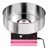 VEVOR Cotton Candy Machine Commercial 1000W Electric Candy Floss Maker Pink, Ideal for Home, Carnival, Birthday, Family Party, Easy Use with 20.5 in Stainless Steel Bowl, Storage Tray and Sugar Scoop