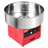 VEVOR Cotton Candy Machine Commercial 1000W Electric Candy Floss Maker Red, Ideal for Home, Carnival, Birthday, Family Party, Easy Use with 20.5 in Stainless Steel Bowl, Storage Drawer, Sugar Scoop