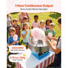 VEVOR Cotton Candy Machine Commercial 1000W Electric Candy Floss Maker Blue, Ideal for Home, Carnival, Birthday, Family Party, Easy Use with 20.5 in Stainless Steel Bowl, Storage Tray and Sugar Scoop