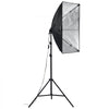 VEVOR Softbox Lighting Kit, 20" x 28", Professional Softbox with 45W 3000-6500K LED Bulbs, 3 Continuous Lighting Effects, Tripod Stand, Remote Control, Studio Lights for Portrait shooting, Live Streaming