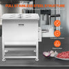 VEVOR Manual Meat Mixer, 30L Fixed Tank Meat Processing Equipment(Mixing Max 60LBS for Meat), Stainless Steel Meat Mixer, Sausage Mixer Machine with Lid Handle Gear Reducer, Ground Beef Hand Mixer