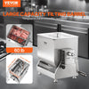 VEVOR Manual Meat Mixer, 60 Pound Max Capacity Tilt Tank Meat Mixer, Stainless Steel Meat Processing Equipment, Sausage Mixer Machine with Lid and Handle, Ground Beef Hand Mixer, Silver