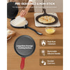 VEVOR Tortilla Press, 8 Inch Cast Iron Tortilla and Roti Maker, Heavy Duty Tortilladora Press, Pataconera Makers with Handle and 100 Pcs Parchment Paper, Dough Taco Press for Flour Tortilla, Tawa