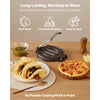VEVOR Tortilla Press, 8 Inch Cast Iron Tortilla and Roti Maker, Heavy Duty Tortilladora Press, Pataconera Makers with Handle and 100 Pcs Parchment Paper, Dough Taco Press for Flour Tortilla, Tawa