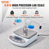 VEVOR Analytical Balance, 2000g x 0.01g Accuracy High Precision Lab Scale, 13 Units Conversion Electronic Scientific Laboratory Scale, LCD Display Digital Jewelry Weighing Scale for Lab, Jewelry