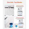 VEVOR Laboratory High-Temperature Circulating Oil Bath, Up to 100℃/212℉, 6 L Lab Constant Temperature Heating Tank, 0.05℃ High Precision, Internal and External Dual Circulation, for Laboratory