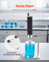 VEVOR ultrasonic homogenizer stand with non-slip feet for stable hands-free operation