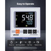 VEVOR Laboratory Incubator 5.3 Gal / 20 L Microbiological Lab Incubator, For Petri Dishes, Room Temp+41℉ to 158℉ PID Temperature Control, with Digital Panel and Glass Door, Constant Temperature