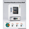 VEVOR Laboratory Incubator 5.3 Gal / 20 L with Adjustable Air Circulation, For Petri Dishes, Room Temp+41℉ to 158℉ PID Temperature Control, Microbiological Lab Incubator, Digital Panel, Glass Door