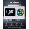 VEVOR Laboratory Incubator 5.3 Gal / 20 L with Adjustable Air Circulation, For Petri Dishes, Room Temp+41℉ to 158℉ PID Temperature Control, Microbiological Lab Incubator, Digital Panel, Glass Door