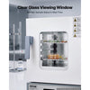 VEVOR Laboratory Incubator 5.3 Gal / 20 L with Adjustable Air Circulation, For Petri Dishes, Room Temp+41℉ to 158℉ PID Temperature Control, Microbiological Lab Incubator, Digital Panel, Glass Door