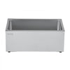 VEVOR Commercial Food Warmer, 1200W Electric Stainless Steel Steam Food Warmer, Fast Heating Countertop Buffet Bain Marie with Soup & Perforated Ladles, for Catering, Restaurants, Parties, Buffets