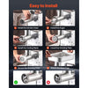 VEVOR Commercial Meat Grinder, 21 Lbs/Min Capacity, #32 Electric Meat Mincer with 3 Plates, 3 Sausage Stuff Tubes, 1100W/1.5HP Stainless Steel Sausage Maker for Home Kitchens & Restaurants, ETL Listed