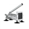 VEVOR French Fry Cutter, Potato Slicer with 1/2" 3/8" 1/4" Stainless Steel Blades, Manual Potato Cutter Chopper with Suction Cups, Great for Potato, French Fries, Cucumber, Vegetables, Carrot