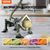 VEVOR French Fry Cutter, Potato Slicer with 1/2" 3/8" 1/4" Stainless Steel Blades, Manual Potato Cutter Chopper with Suction Cups, Great for Potato, French Fries, Cucumber, Vegetables, Carrot