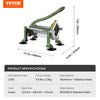 VEVOR French Fry Cutter, Potato Slicer with 1/2" 3/8" 1/4" Stainless Steel Blades, Manual Potato Cutter Chopper with Suction Cups, Great for Potato, French Fries, Cucumber, Vegetables, Carrot