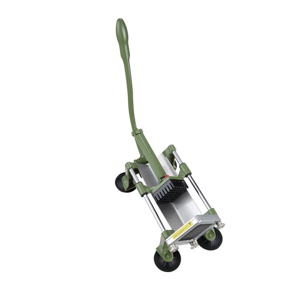 VEVOR French Fry Cutter, Potato Slicer with 1/2" 3/8" 1/4" Stainless Steel Blades, Manual Potato Cutter Chopper with Suction Cups, Great for Potato, French Fries, Cucumber, Vegetables, Carrot