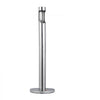VEVOR Cigarette Butt Receptacle, Stainless Steel Cylinder Cigarette Butt Container, Freestanding and Weatherproof Outdoor Cigarette Butt Disposal for Garden, Office, Restaurant, Hotel, Bar, Silver