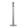 VEVOR Cigarette Butt Receptacle, Stainless Steel Cylinder Cigarette Butt Container, Freestanding and Weatherproof Outdoor Cigarette Butt Disposal for Garden, Office, Restaurant, Hotel, Bar, Silver