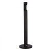 VEVOR Cigarette Butt Receptacle, Commercial Cylinder Cigarette Butt Container, Freestanding and Weatherproof Outdoor Cigarette Butt Disposal for Garden, Office, Restaurant, Hotel, Bar, Patio, Black