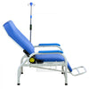 VEVOR Infusion Chair with IV Pole 90°-160° Reclining Phlebotomy Chair, 400LBS Capacity Medical Infusion Recliner with Soft Padded Seat, Footrest & Storage Basket for Blood Draw, IV Transfusion
