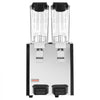 VEVOR Commercial Beverage Dispenser 2 Tanks 10 L / 10.6 QT Per Tank, Stainless Steel Juice Dispenser, Ice Tea Drink Machine with 45℉ to 54℉ Cooling Temperature, for Cold Drink Restaurant Bar Party