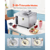 VEVOR Commercial Hard Ice Cream Machine, 500W 1.32 Gal/Hour, Gelato Hard Serve Ice Cream Maker with 2.8L 304 Stainless Steel Cylinder, Auto Clean LED Panel High Productivity for Snack Bar Restaurants