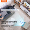 VEVOR Evaporative Cooler, 1400 CFM Air Cooler, 84° Oscillating Swamp Cooler ,5 Gal Portable Air Cooler for 550 Sq.ft with 3 Speeds Adjustable Control, Indoor Outdoor Use, FCC Listed