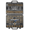 VEVOR Tap and Die Set, 86-Piece Metric and SAE Sizes M3 to M12, #4 to 5/8", with Coarse and Fine Thread Taps and Dies, Wrench, Carrying Case and Complete Accessories, for Threading and Rethreading