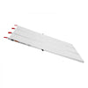 VEVOR Aluminum Trailer Ramps, 76 x 54 in Tri-Folding Truck Ramps with Straps & Non-Slip Rubber Fingers, 1500LBS Capacity ATV Loading Ramps for Pickup Trucks, Motorcycles, Lawn Mowers, Tractors, Carts