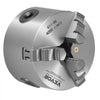 VEVOR 3-Jaw Lathe Chuck, 3 Inch (80 mm), Self-Centering Chuck, 0.08-2.48 in (2-63 mm) Clamping Range with T-key Fixing Screws Reversible Jaws, HT300 Material, Internal External for Wood Metal Lathe