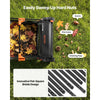 VEVOR 3 Packs Lawn Sweeper Brush Replacement, Compatible with VEVOR 26 in Lawn & Leaf Collector Sweepers, Yard Sweeper Brush Paddle with Durable V-Shaped Bristles for Easy Grass Leaf Cleanup