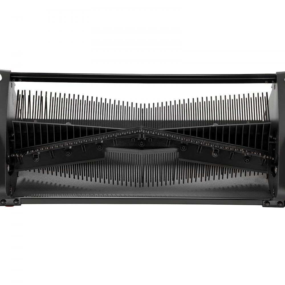 VEVOR 3 Packs Lawn Sweeper Brush Replacement, Compatible with VEVOR 26 in Lawn & Leaf Collector Sweepers, Yard Sweeper Brush Paddle with Durable V-Shaped Bristles for Easy Grass Leaf Cleanup