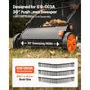VEVOR 3 Packs Lawn Sweeper Brush Replacement, Compatible with VEVOR 30 in Lawn & Leaf Collector Sweepers, Yard Sweeper Brush Paddle with Durable V-Shaped Bristles for Easy Grass Leaf Cleanup