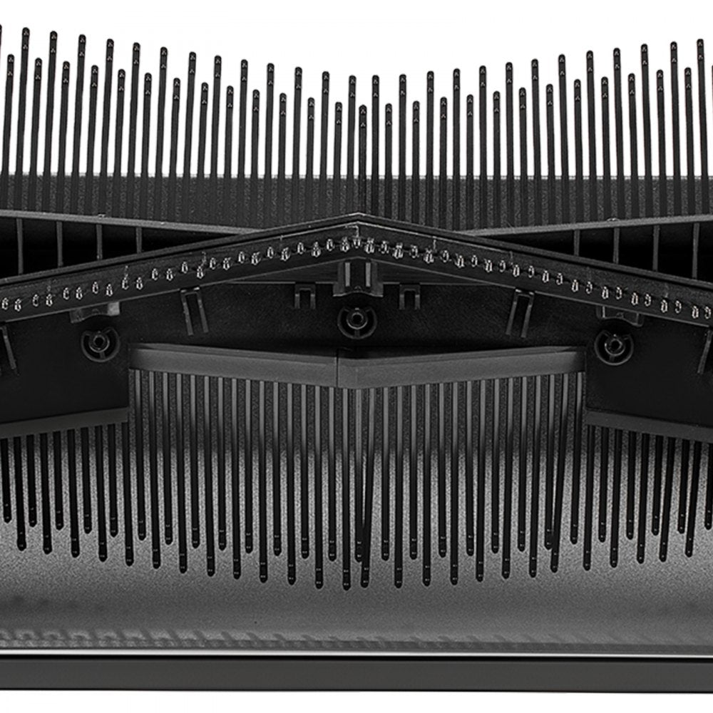 VEVOR 3 Packs Lawn Sweeper Brush Replacement, Compatible with VEVOR 30 in Lawn & Leaf Collector Sweepers, Yard Sweeper Brush Paddle with Durable V-Shaped Bristles for Easy Grass Leaf Cleanup