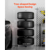 VEVOR Tire Organizing Rack, Robust Steel Tire Stand for 4 Tires with Rims, Compact Tyre Storage for Tires as wide as 225mm, Supports up to 220 lbs Weight, Perfect for Garage and Workshop