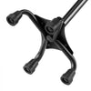 VEVOR Quad Walking Cane, 10-Level Height Adjustable Walking Stick with 4-Pronged Stable Base, Lightweight & Portable Aluminum Mobility Walking Aid for Seniors Adults Man Woman, 250LBS Loading Capacity