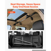 VEVOR Hunting Tool Rack Alloy Steel 48"-54" Overhead Hunting Tool Holder, for Crew Cab Pickup Trucks & SUVs with Center Pillar, Roof Mounted, No Drilling Required, Easy Installation, with Straps