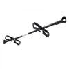 VEVOR UTV Hunting Tool Rack Sturdy Alloy Steel Overhead Hunting Tool Holder, Adjustable Fit 48"-57" Roll Bar Spacing, Compatible with Round-Tube & Profiled Roll Cages, Easy Roof Mounted, with Straps