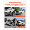 VEVOR Dual Steering Stabilizer, for 2003-2012 Dodge Ram 2500/3500 4WD, Dual Steering Stabilizer Kit Fits with 2 Inches of Suspension Lift or Higher, Enhanced Control & Reduced Vibration, Easy Install