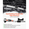 VEVOR Dual Steering Stabilizer, for 2005-2024 Ford F-250/F-350 Super Duty 4WD, Dual Steering Stabilizer Kit Fits with 2 Inches of Suspension Lift or Higher, Enhanced Control and Reduced Vibration