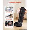 VEVOR Leg Compression Massager 6 Modes Air Compression Full Leg Massager, For Daily Relaxation, 9 Massage Intensities, 360° Coverage, Auto Shut-Off Timer, with Portable Storage Bag and Power Adapter