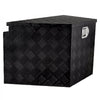 VEVOR Trailer Tongue Box, Aluminum Alloy Diamond Plate Tongue Box Tool Chest, Heavy Duty Trailer Box Storage with Lock and Keys, Utility Trailer Tongue Box for Pickup Truck, RV, Trailer, 39"x16.5"x12"