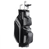 VEVOR Golf Cart Bag with 14 Way Organizer Divider Top, 36” 13 Pockets Premium Cart Bag, Durable Golf Bags with Handles & Dust Cover & Detachable Straps for Men & Women, Black Color-Block