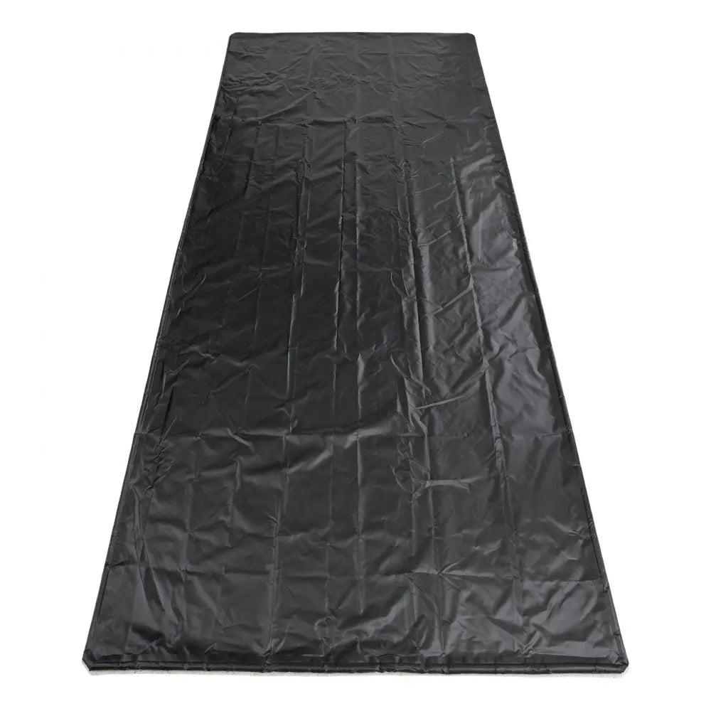 VEVOR Containment Mat, 7 ft 9 in x 18 ft, Non-Slip PVC Garage Floor Mat with a Cleaning Squeegee, Heavy Duty Durable Waterproof Containment Protection from Snow, Rain and Mud for Cars Parking, Black