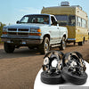 VEVOR Electric Trailer Brake Assembly, 10 x 2-1/4 Inch, Electric Brakes Kit, Great for Trailers, RVs, Self-Adjusting, for 3500 lbs Trailers, Backing Plates for Braking System Part Replacement, 1 Pair