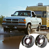 VEVOR Electric Trailer Brake Kit, 12.25 x 3.375 Inch, 1 Pair Self-Adjusting Electric Brakes Kit for 8000 lbs Trailer Axle, Backing Plates for Braking System Part Replacement, Fit for Trailers, RVs
