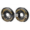 VEVOR Electric Trailer Brake Assembly, 12" x 2", 1 Pair Self-Adjusting Electric Brakes Kit for 7000 lbs Axle, 5-Hole Mounting, Backing Plates for Braking System Part Replacement (1 Right + 1 Left)
