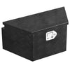 VEVOR Trailer Tongue Box, 26" x 13" x 12" Aluminum Trailer Tongue Tool Box, Heavy Duty Storage Organizer with Lock and Keys, Utility Tool Chest for Pickup Truck Bed, RV, SUV, Off-Road Vehicle, Black